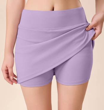 Trendmalls beige solid nylon soft  petticoat skirts for women saree silhouette shape wear dress for saree shapewear 4