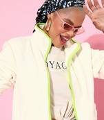 White plain polyester jackets