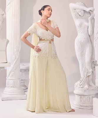Olivia peplum sharara set 3