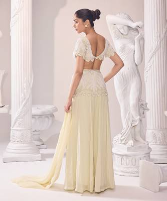 Olivia peplum sharara set 5