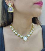 Aadhvita Kundan Necklace Set