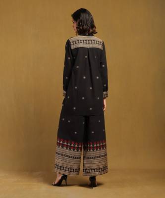 Ritu kumar black aurelia shirt with palazzo co-ord set 5