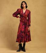 Ritu kumar red hriday dress