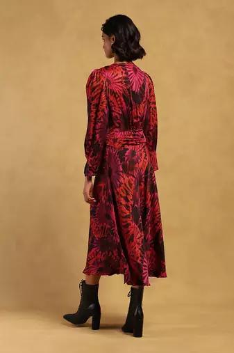 Ritu kumar red hriday dress