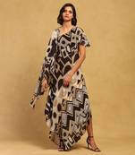 Ritu kumar black meraki long dress