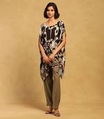 Ritu kumar black meraki short top