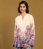 Ritu kumar off white paradise short top