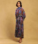 Ritu kumar multi color pheonix jumpsuit