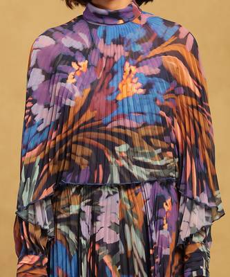 Ritu kumar multi color pheonix jumpsuit 5