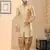 Havy banarasi jackard with thread zari work indowestern sherwani set