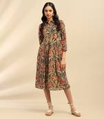 Aarke ritu kumar black nur shirt dress