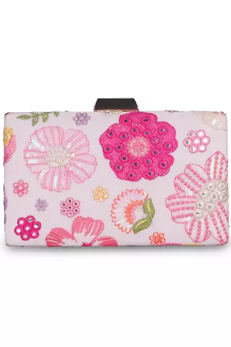 Multicolour clutch  bag