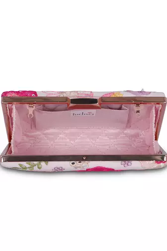 Multicolour clutch  bag