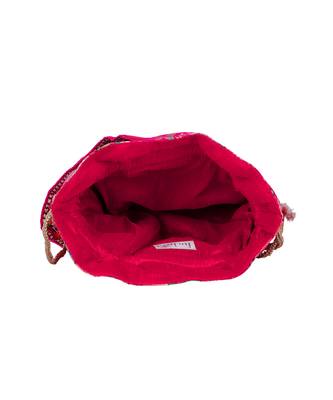 Pink potli bag 3