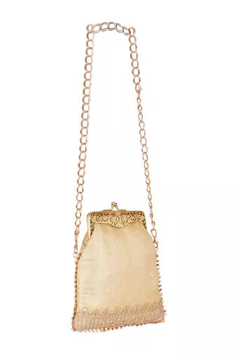 Gold  potli  sling bag