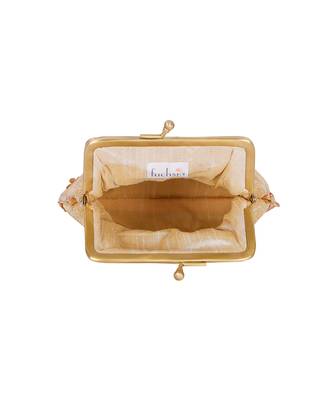 Gold  potli  sling bag 3