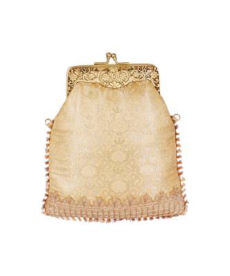 Gold  potli  sling bag 4