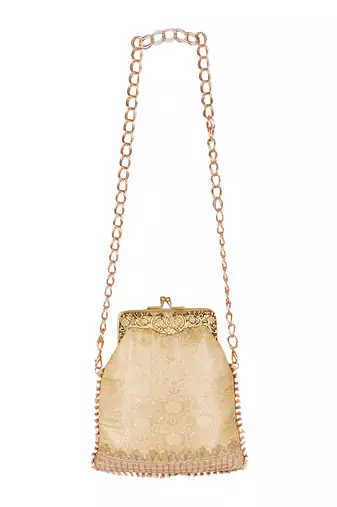Gold  potli  sling bag