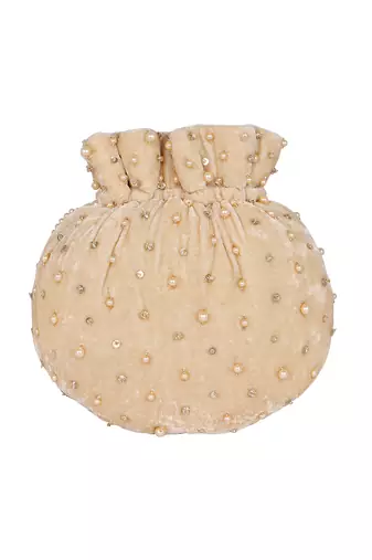 Gold  potli bag