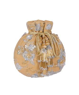 Gold potli bag 2