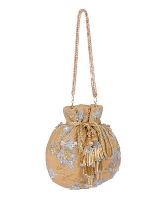Gold potli bag 5