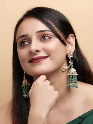   Earrings/ Gold-Plated Jhumki Earrings For Wo  And Girls 3
