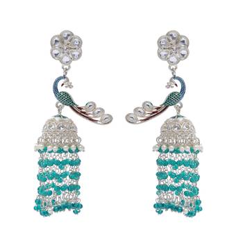   Earrings/ Gold-Plated Jhumki Earrings For Wo  And Girls 4