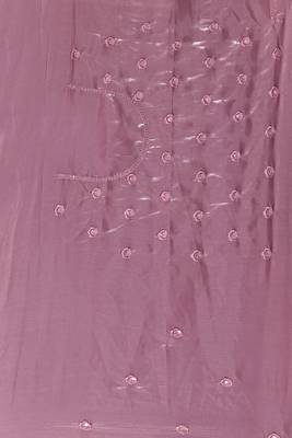 Designer lavender resham sequence embroidery work silk saree 3