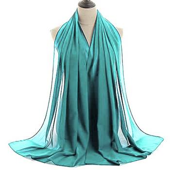 Aqua Blue Georgette Bead Work Kaftan 4