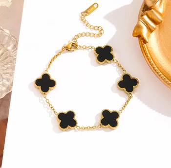Stylish floral charm bracelet for women and girls 3