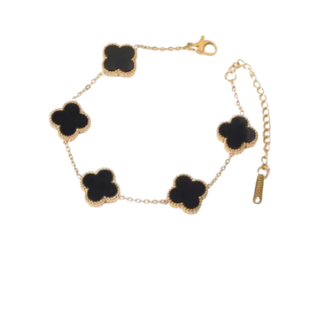 Stylish floral charm bracelet for women and girls 5