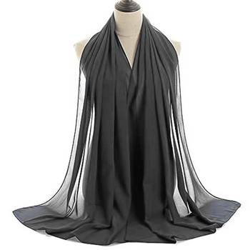Grey embroidered georgette islamic-kaftans With Sun-proof hijab 4