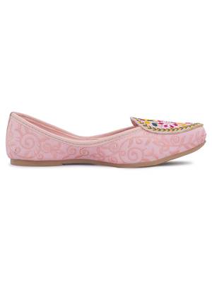 Peach emb loafer 4