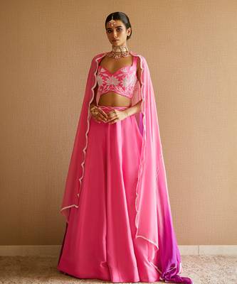 Baby Pink Lehenga Set 1