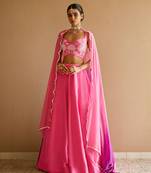 Baby Pink Lehenga Set