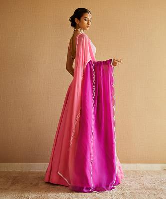 Baby Pink Lehenga Set 2