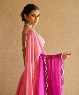Baby Pink Lehenga Set 3