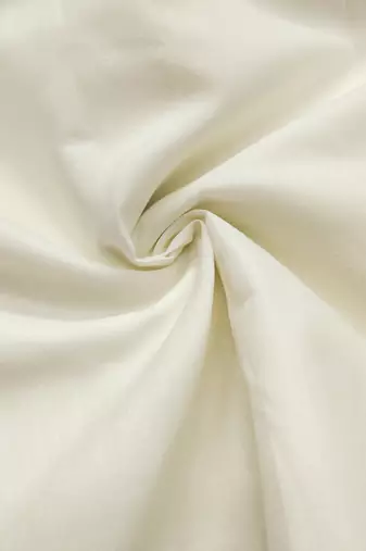 Manvaa women's white sequence embroidery premium roman silk dress material