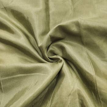 Manvaa women's olive green sequnce work viscose organza dress material 3