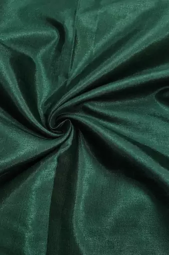 Manvaa women's bottle green handwork modal banarasi dress material