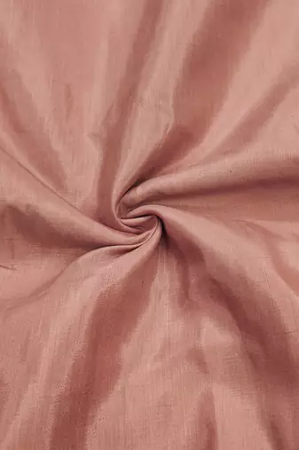 Manvaa women's peach sequnce work pure roman cotton silk dress material