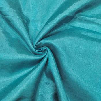 Manvaa women's sky blue heavy thread embroidery pure organza dress material 3