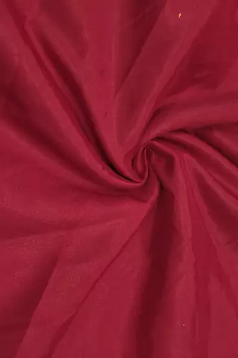 Manvaa women's maroon thread embroidery premium cotton silk dress material