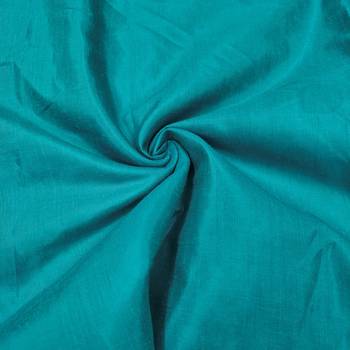 Manvaa women's blue thread embroidery premium cotton silk dress material 3