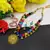 Multicolor necklace set