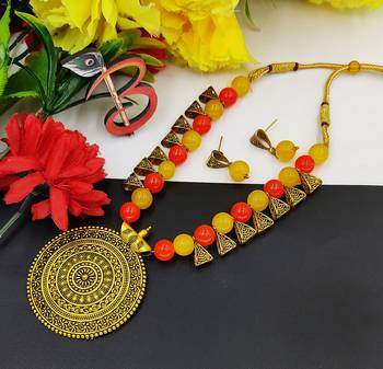 Multicolor necklace set 1