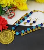 Multicolor necklace set