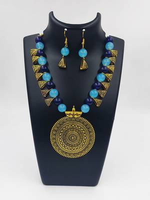 Multicolor necklace set 3