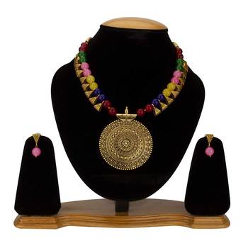 Multicolor necklace set 1