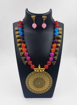 Multicolor necklace set 2